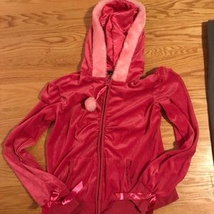 Victoria Secret SantaBaby Zip Up Hoodie